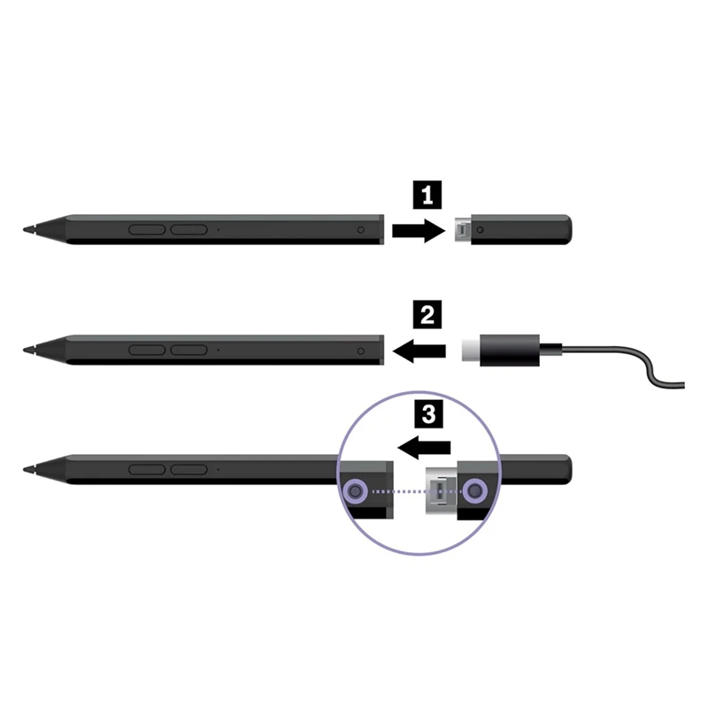 Stylus Pen Voor Lenovo Thinkpad X1 Fold Gen 1, Z13 Gen 1 13,3 Inch Laptop E-Kleur Pen Compatibel SD60M68136