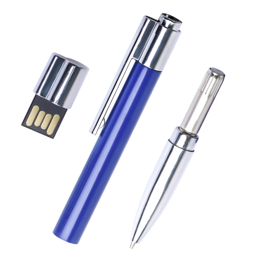 Ballpoint Pen USB Flash Drive 64GB Creative Business Gift Memory Stick Black Pen Drive 32GB Multifunctional Pendrive 16GB 8GB 4G image 4