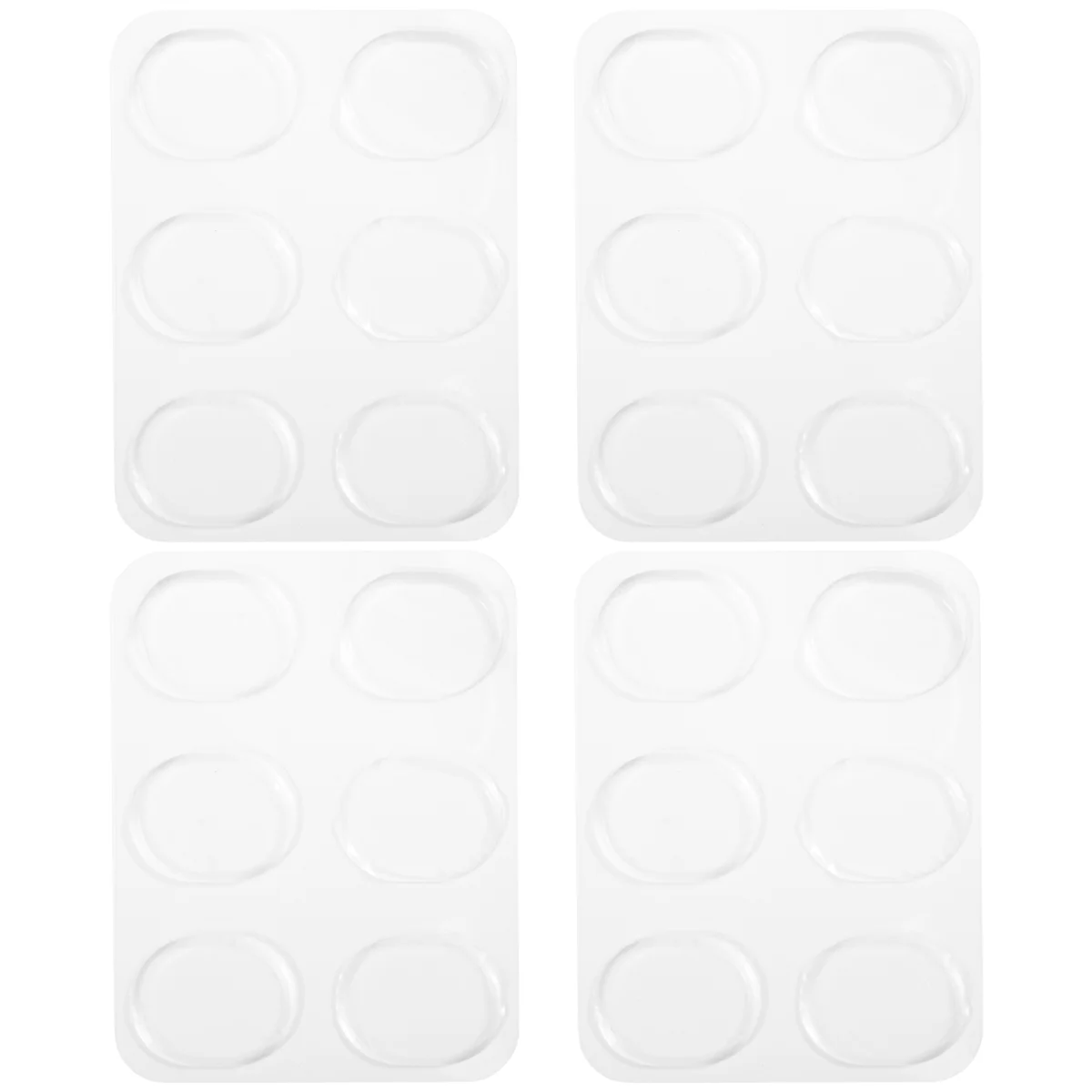 Durevoli 24 pezzi Ammortizzatori per batteria, serranda per batteria Cuscinetti in gel Silenziatori per batteria Sordina per tamburo in silicone morbido non tossico per il controllo del tono delle batteria (