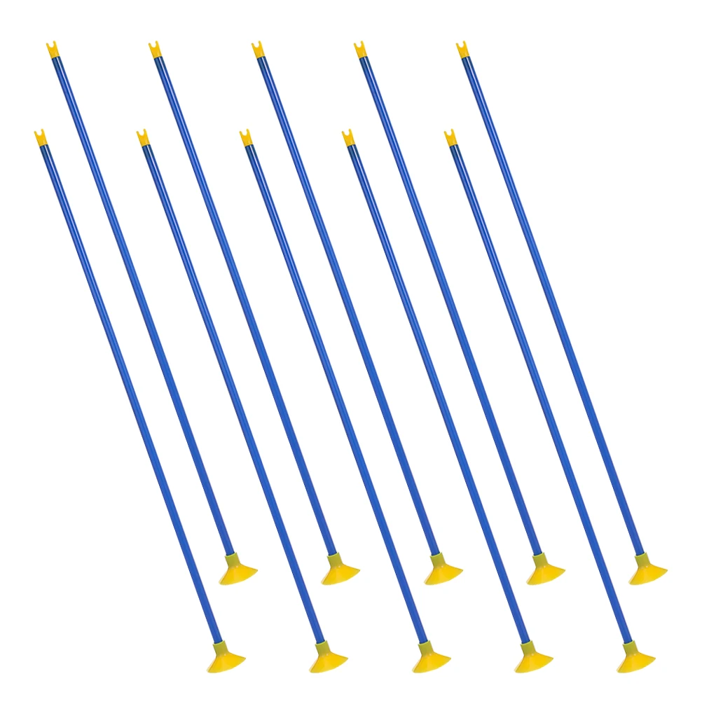 

10 Pcs Archery Toys Kids Blue Suction Cup Arrows Sport Training Practice Shooting Game Fun Parent Child Interaction Safe