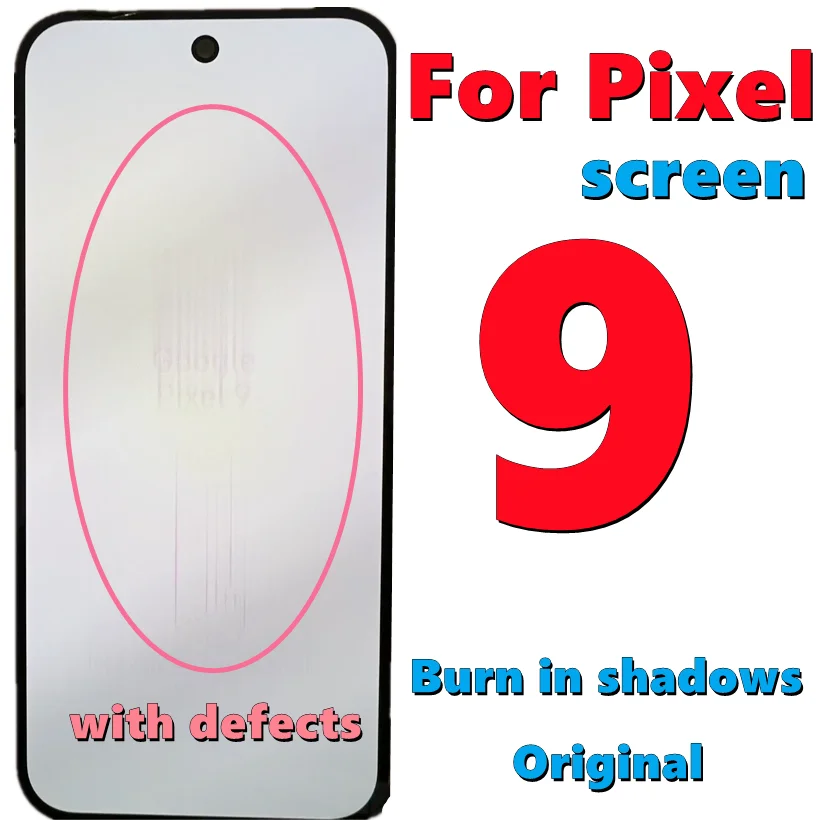 Pantalla LCD AMOLED Original para Google Pixel 9, montaje de digitalizador con pantalla táctil de repuesto para Google G2YBB GUR25 G1B60 LCD