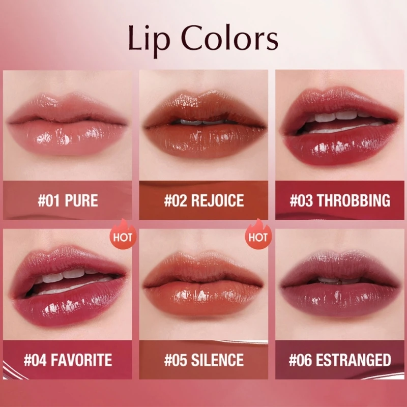 Moisturizing Plumper Lipstick Lips Mud,Hydrating Lip-Balm Long Lasting Lip Stains Multi-Purpose for Lip and Cheek Use