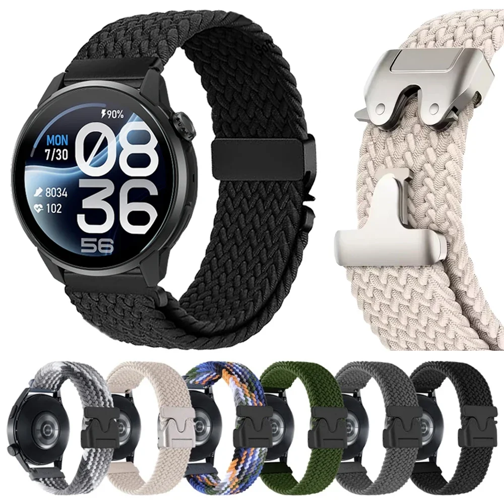 20/22mm Braided Strap For COROS PACE 4 Pro 3 2 APEX 4 42mm APEX 2 Pro 46mm Parachute Bracelet for Galaxy Watch 7 6 4 5Pro 3 Band