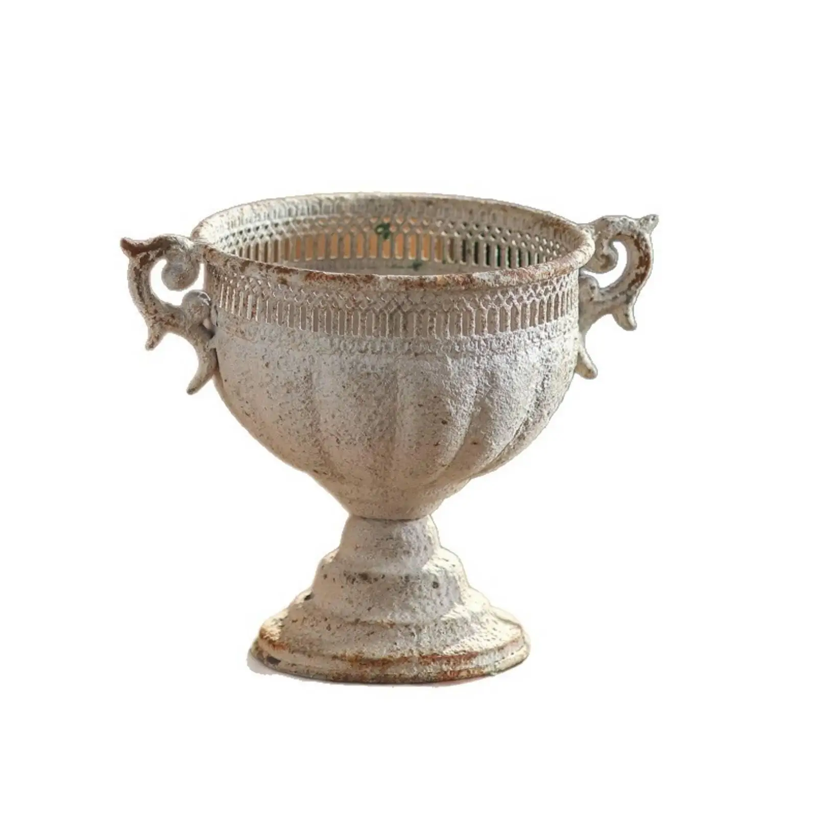 European Design Urn Vase Decorative Table Table Decor Retro Metal Urn