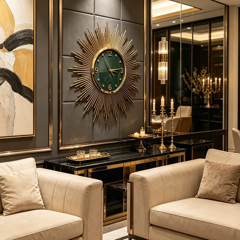 Minimlist Industerial Wall Clook Noiseless Seating Room Modern Wall Clook Beautiful Luxury Orologio Da Parete Room Decor