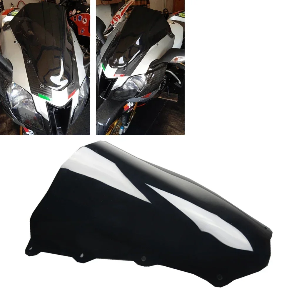

Motorcycle Windscreen Windshield For Aprilia RSV1000 RSV 1000 1000R 2004 05 2006 2007 2008 RSV100R Screen Wind Deflector Fairing