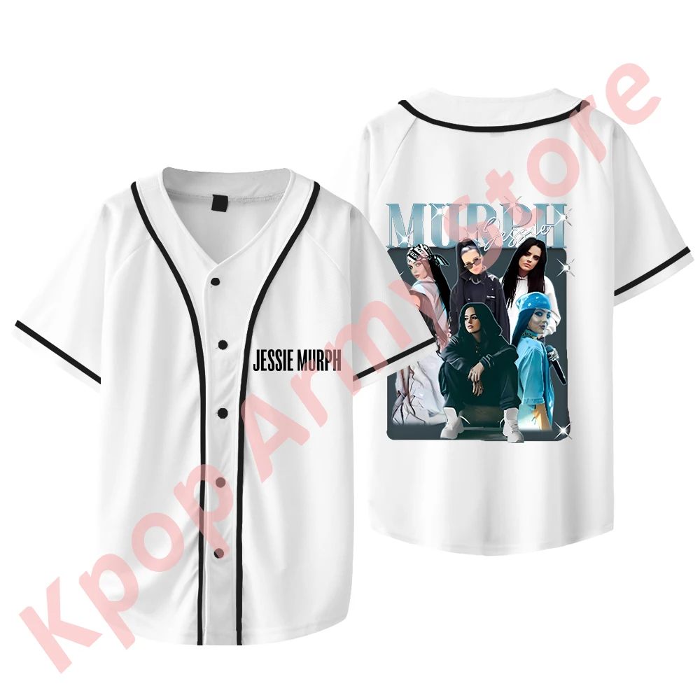 Jessie Murph Vintage Baseball Jacket The Sticks Tour Merch Women Men Fashion Casual Short Sleeve Tee