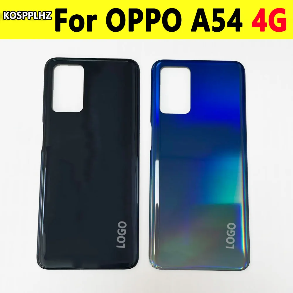 Für OPPO A54 4G Akku-Rückabdeckung, hinteres Gehäuse, Gehäuseabdeckung für OPPO A54 4G, Kunststoff-Rückabdeckung
