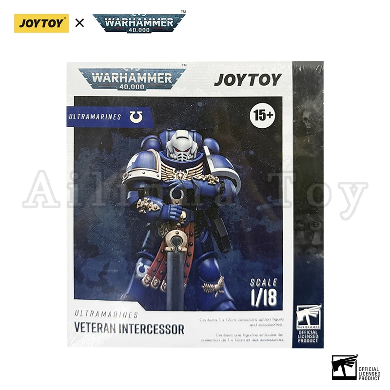 JOYTOY 1/18 Action Figure Primaris Assault Veteraan Intercessor Anime Collectie Militair Model
