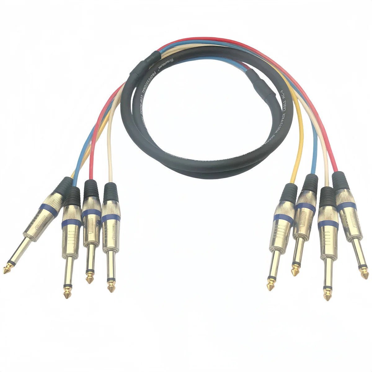 Ts6 de 4 Canales. Cable de Aud - Cable Organizer reseña y precio