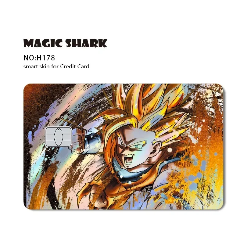 Magic Shark Laser Holographic Blue Eyes Dragon Pokemon Meme Mclovin Credit Debit Card Skin Film Sticker No Fade