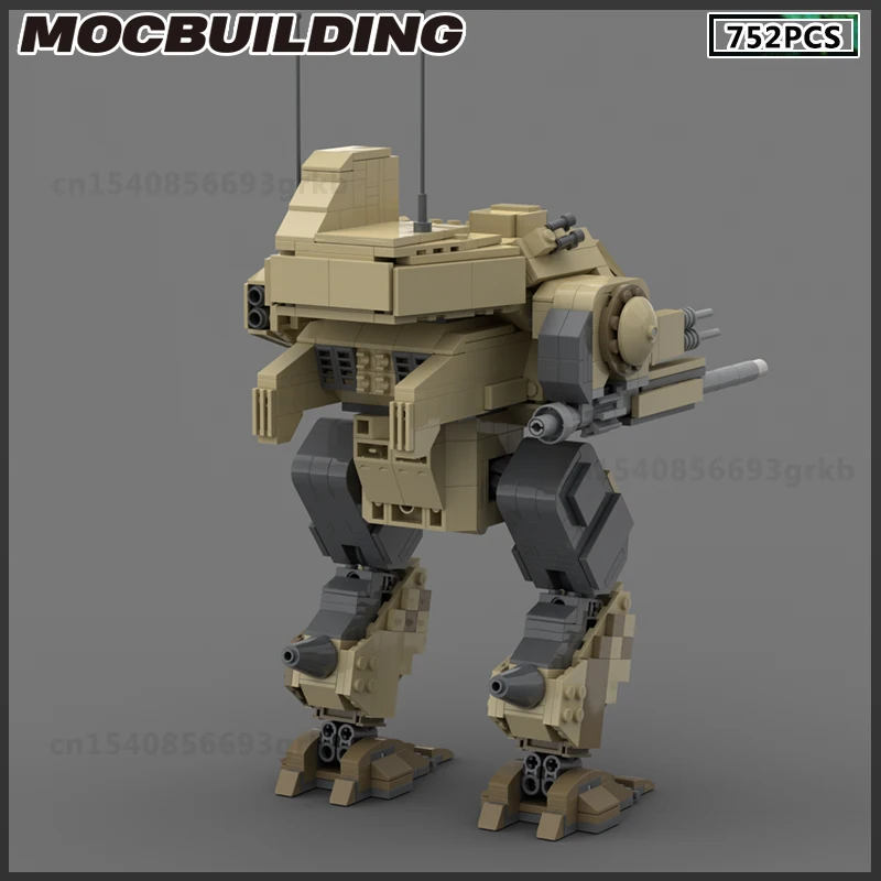 MOC Building Blocks Walker Battle Robot Model DIY Bricks Assembling Toys Set Military Series Christmas Gifts Birthday Present