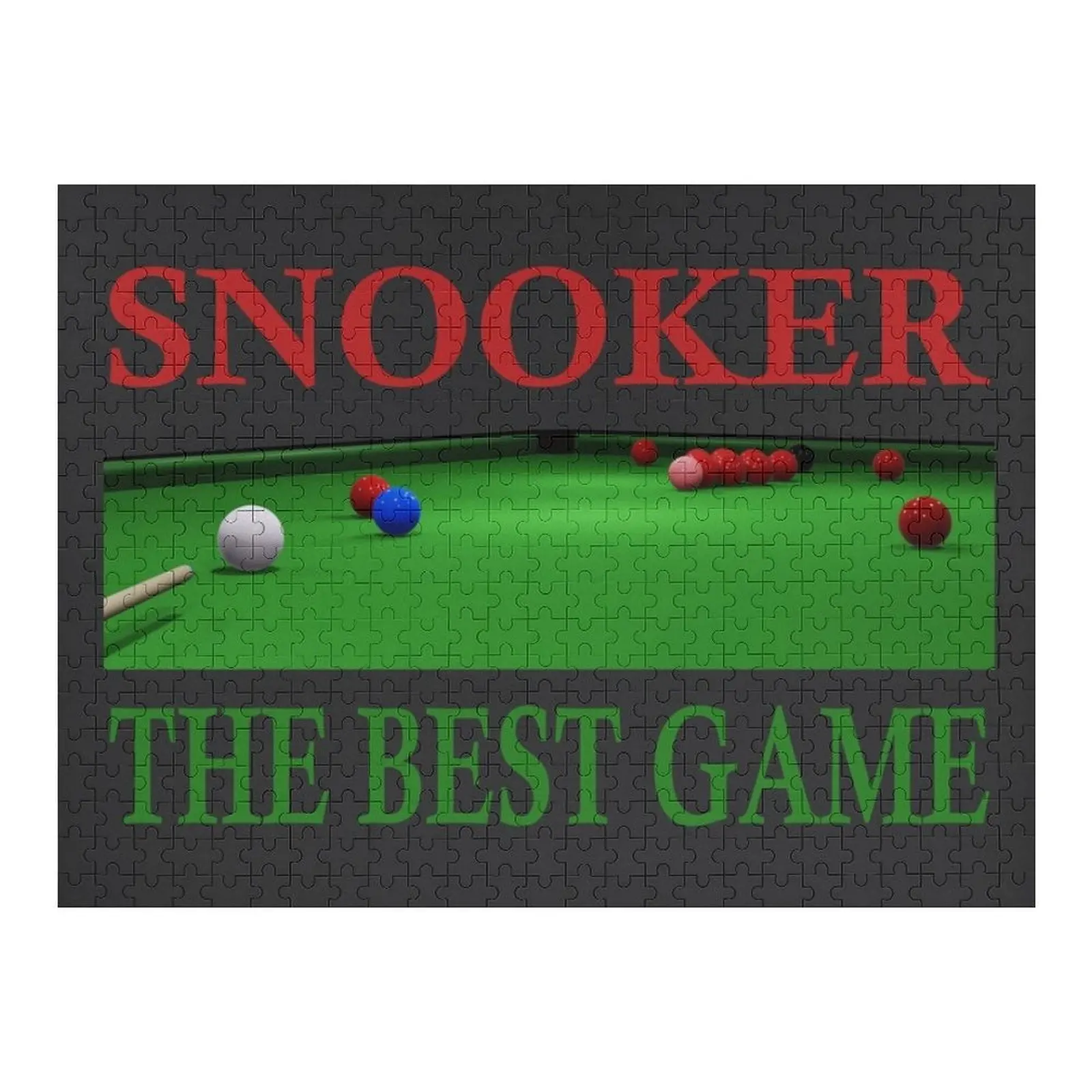 

Snooker, billiards, gift idea, pool billiards, carom Jigsaw Puzzle Toddler Toys Woods For Adults Puzzle