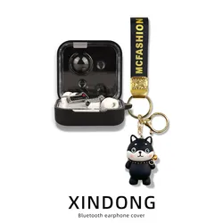 For Nothing Ear 3 Case Cartoon Duck Keychain Pendant Cute Bear Nothing Ear 2 Silicone Soft Case Nothing Ear R Protective Cover