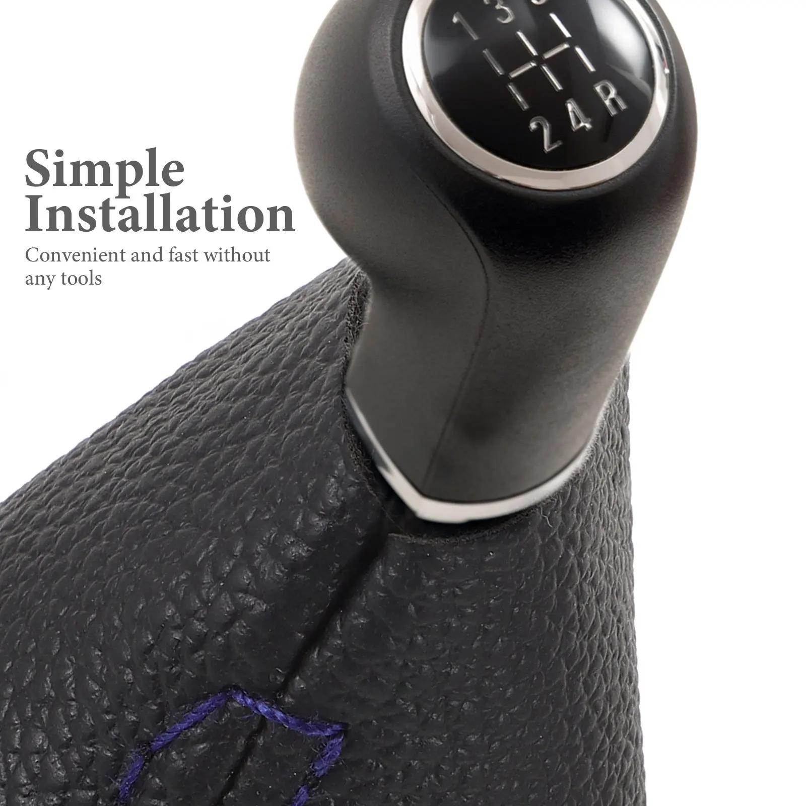 

Shifter Boot Cover Manual Gear Shift Protector Durable Fit For Car Interior Auto Shifter Accessories Gear Stick Gaiter