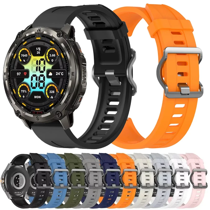 22Mm Silicone Strap… - image