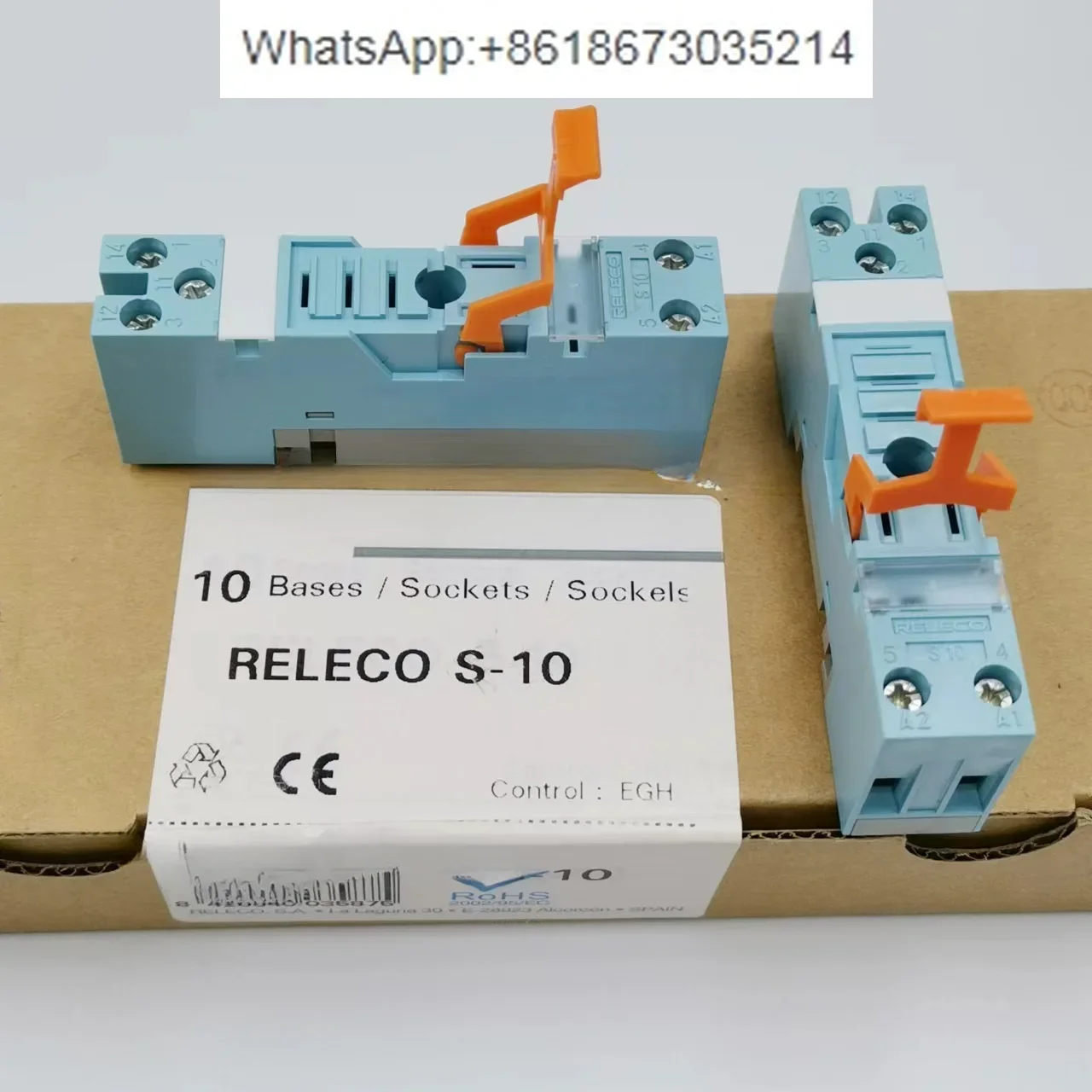 Relai C10-A10 DC24V RELECO COMT ELCO, Basis S-10