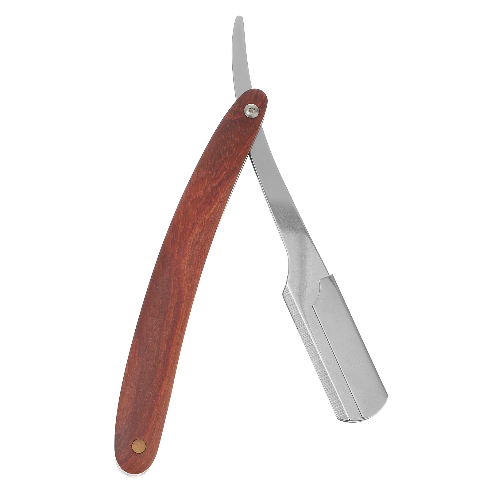 Holzgriff gerade Friseur Rasiermesser manuelle Bart Rasier werkzeug für Männer zufälligen Stil