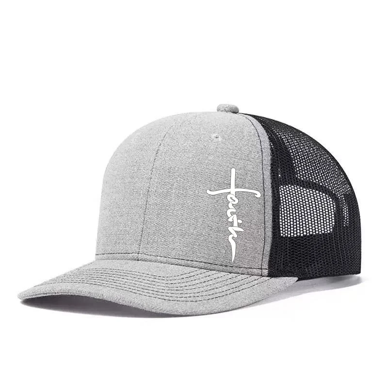 Bedruckte Verstellbare Baseball-Kappe Klassische Snapback Dad Hat Atmungsaktive Trucker Mesh-Kappe Golf Angeln Outdoor Sonnenhut – Detail 8