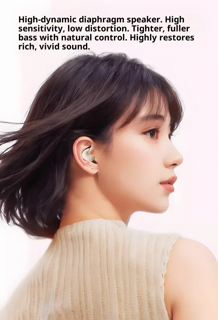 Wireless Bluetooth Earbuds In-ear Headphones With Digital Display_voghion.com