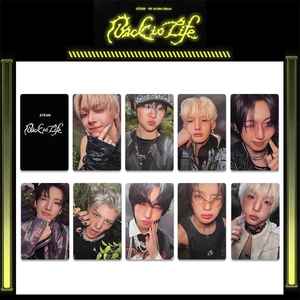 &Team Kr 1St Mini Album Selfie Card Back To Life Special Card Harua Maki Hd Pho…