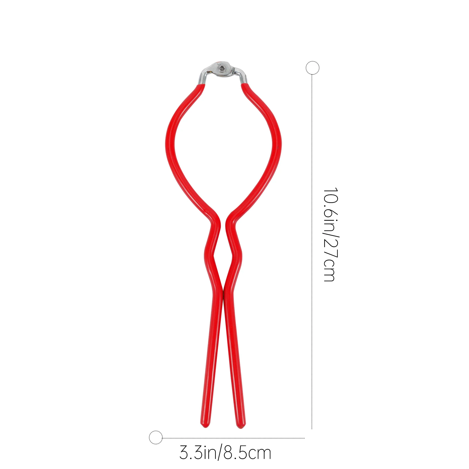 1 個ミルクボトルクランプ湾曲したハンドルロンググリップ滅菌トング哺乳瓶瓶ガラス缶キッチンツール耐熱