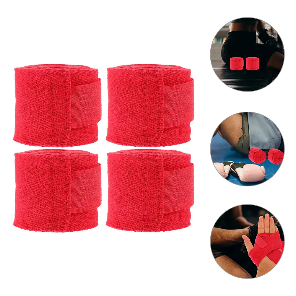 

4 Rolls Boxing Training Belt Wraps Hand for Wrist Bandage Breathable Protector Resistance Fitness