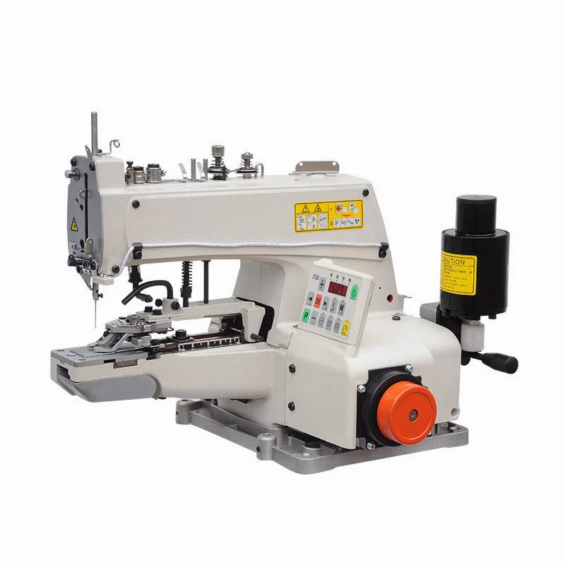Computer-Controlled Button-Attaching Machine, Automatic Eyelet Machine, Industrial Eyelet and Button-Sewing Machine(Customized)