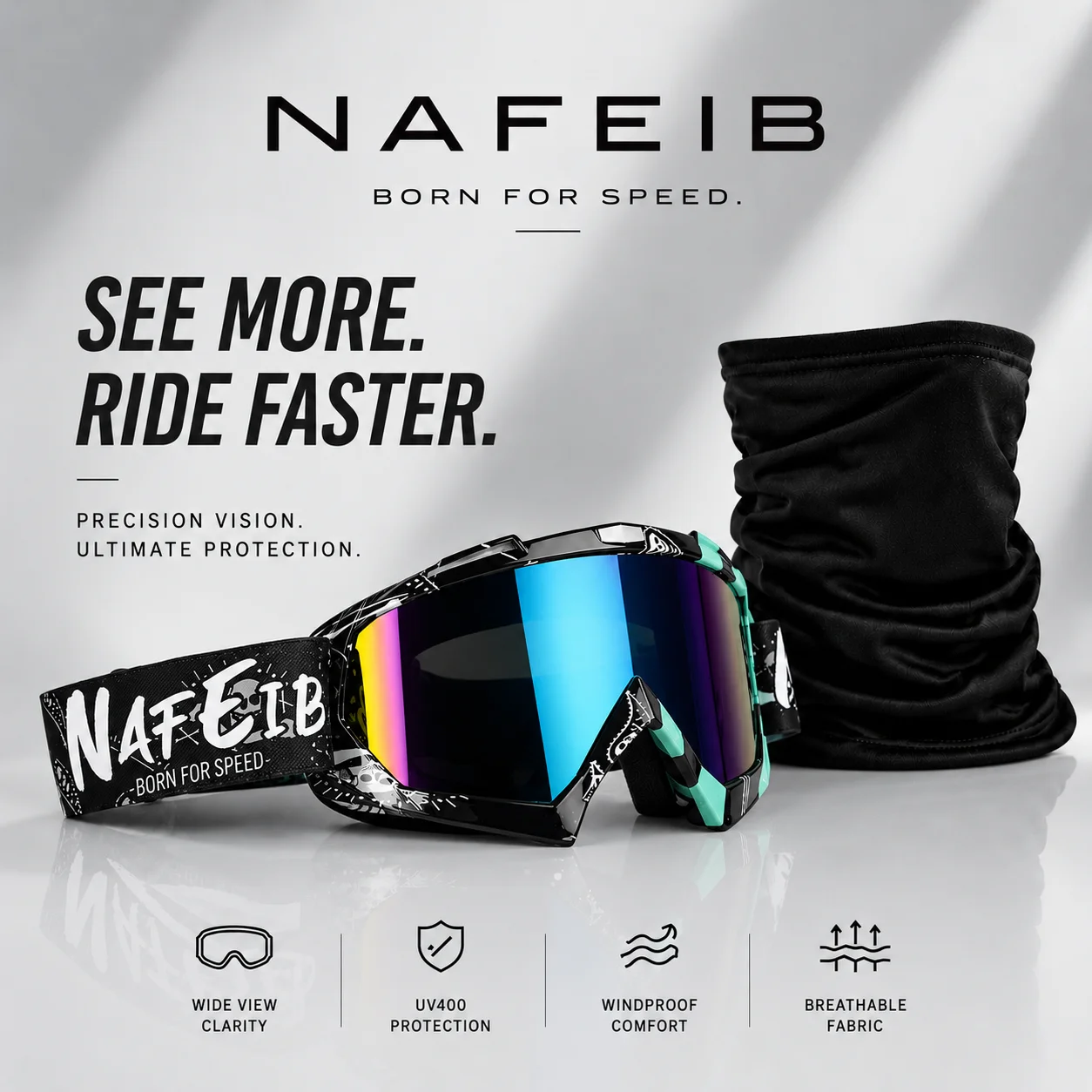 Skiing Goggles Windproof Cycling Motorcycle Goggles Winter Snowboard Ski Glasses Ski Mask Tactical Goggle Sunglasses