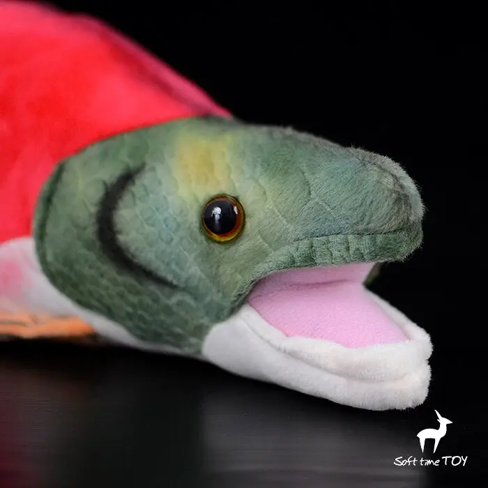 Oncorhynchus nerka ,sockeye salmon ,red salmon, realistic animal Knickknack,nicknack,Small ornaments and miniature models