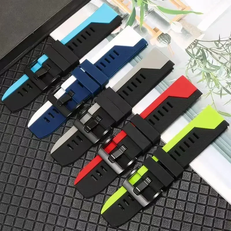 화웨이 워치 GT 4 GT4 용 실리콘 스트랩, 교체 밴드, 화웨이 GT3 GT2 프로 GT 3 2 프로, 46mm 워치 밴드, 22mm