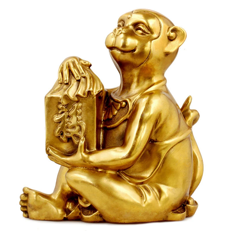 , brass with the character 