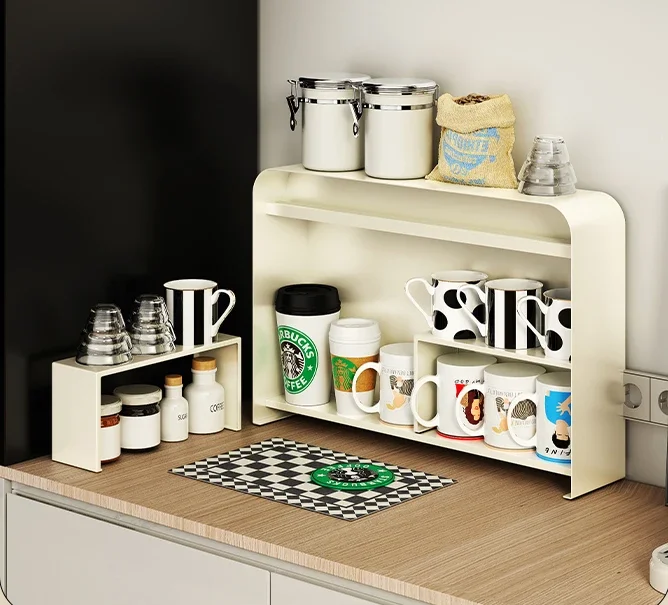 Storage shelves, cup holders, water cup storage racks, tea sets, cup holders, storage boxes