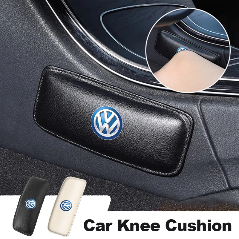 

Car Knee Cushion Soft Leather Car Door Elbow Rest Cushion For VW Scirocco Jetta Beetle Golf Passat GTI Tiguan Sharan Touran