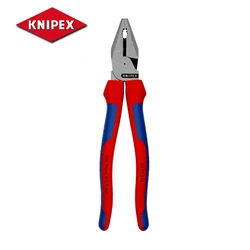 KNIPEX 0202225 Labor-saving High Leverage Combination Pliers Polished Head Easier Cutting Versatile Use Pincer Pliers