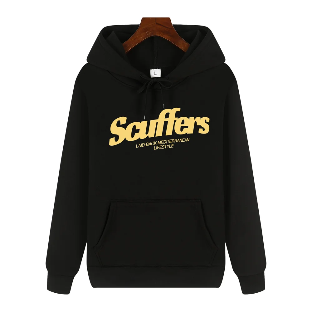 Scuffers marca letras tendencia Harajuku Y2K estampado Color