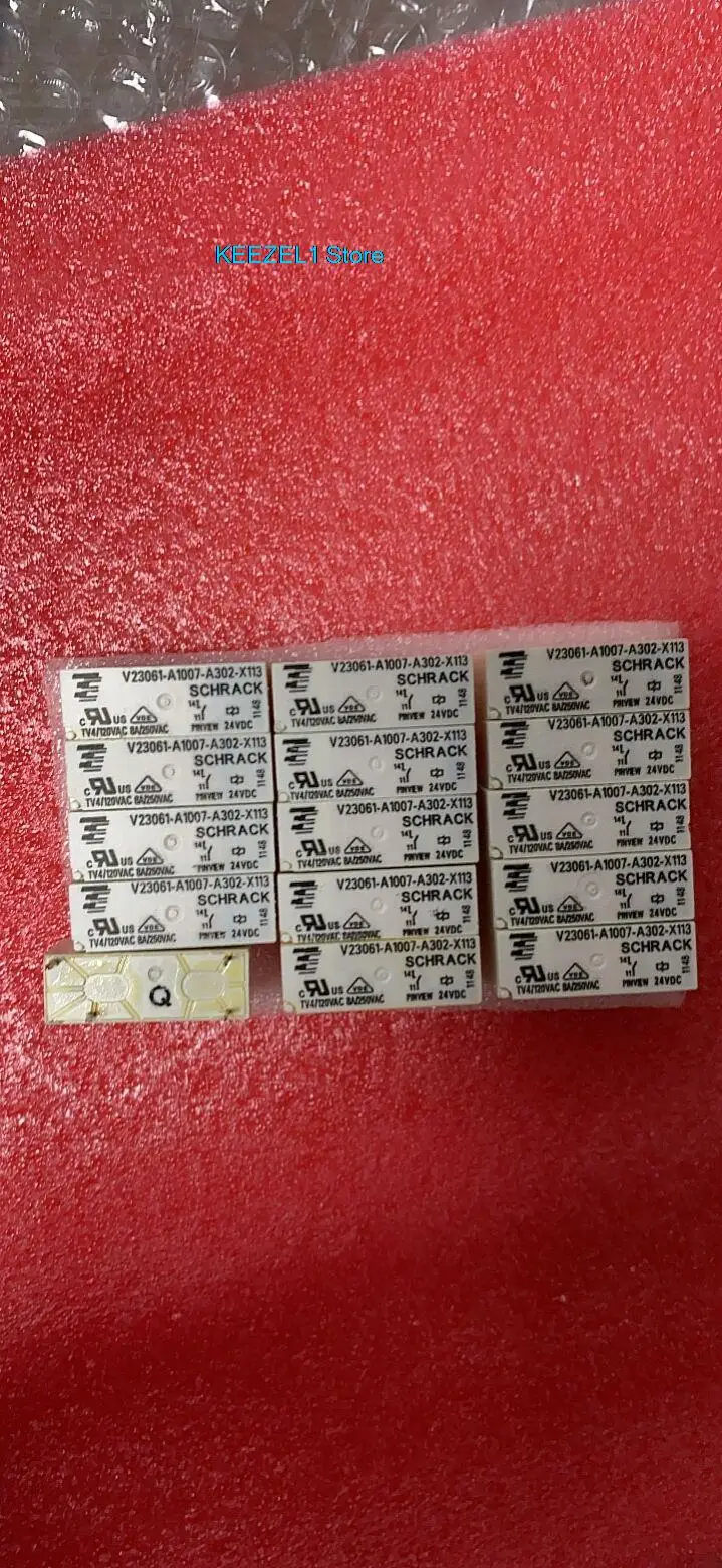 Bulk new relay V23061-A1007-A302-X113 8A/250VAC  5PCS -1lot