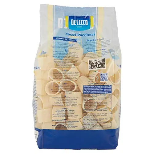 Imagen 4: De Cecco Half Paccheri - 6 piezas de 500 g [3 kg]