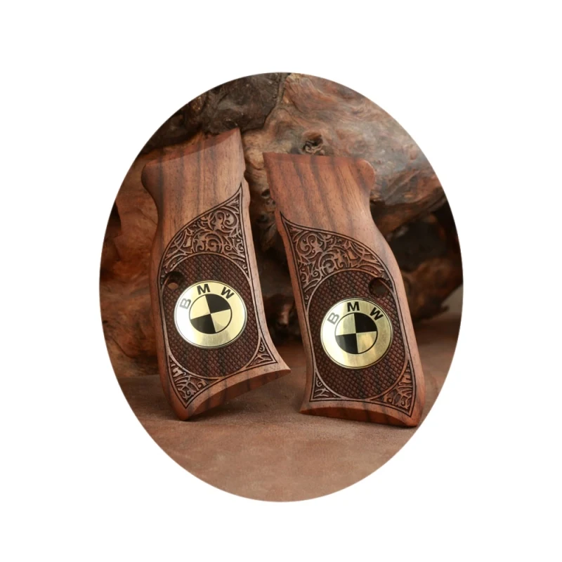 

KSD Brand SAR (Unwavering) P8L (Kılınç 2000 Light) Compatible Walnut Grips Framed