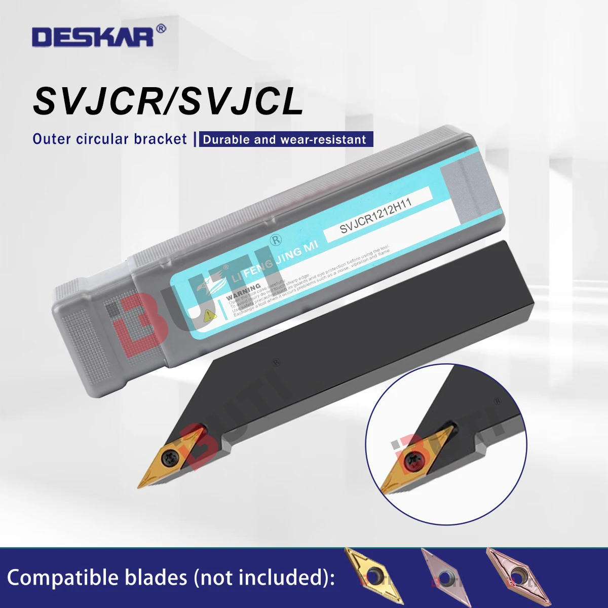 

DESKAR 100% оригинал SVJCR1212H11 SVJCR1616H11 SVJC R202K11 SVJCR2525M16 SVJCR SVJCL Держатель инструмента с ЧПУ Держатель токарного станка