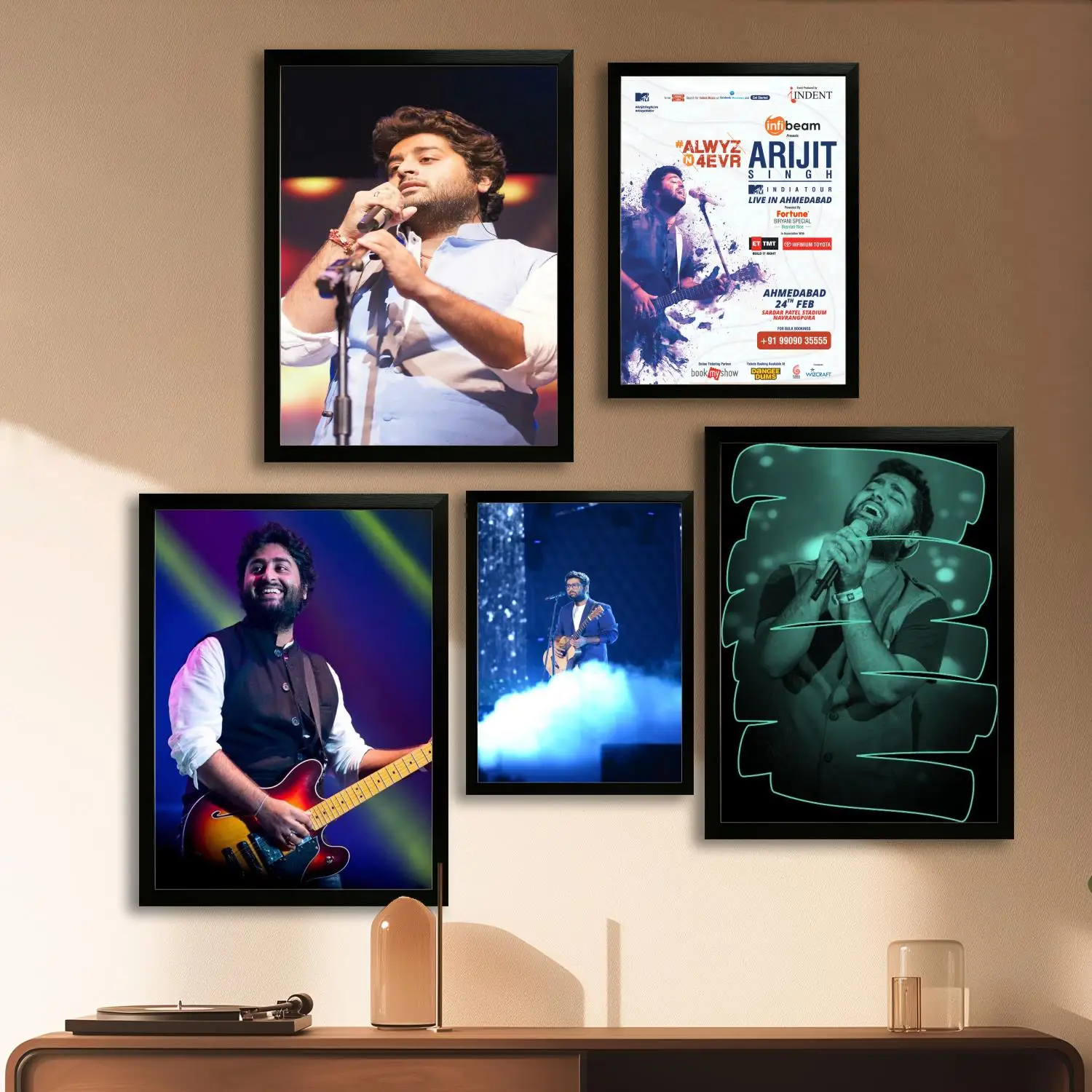 arijit singh Canvas Art Poster, Wall Art, Picture Print, Modern Family, Bedroom Decor, Posters,Decorative painting