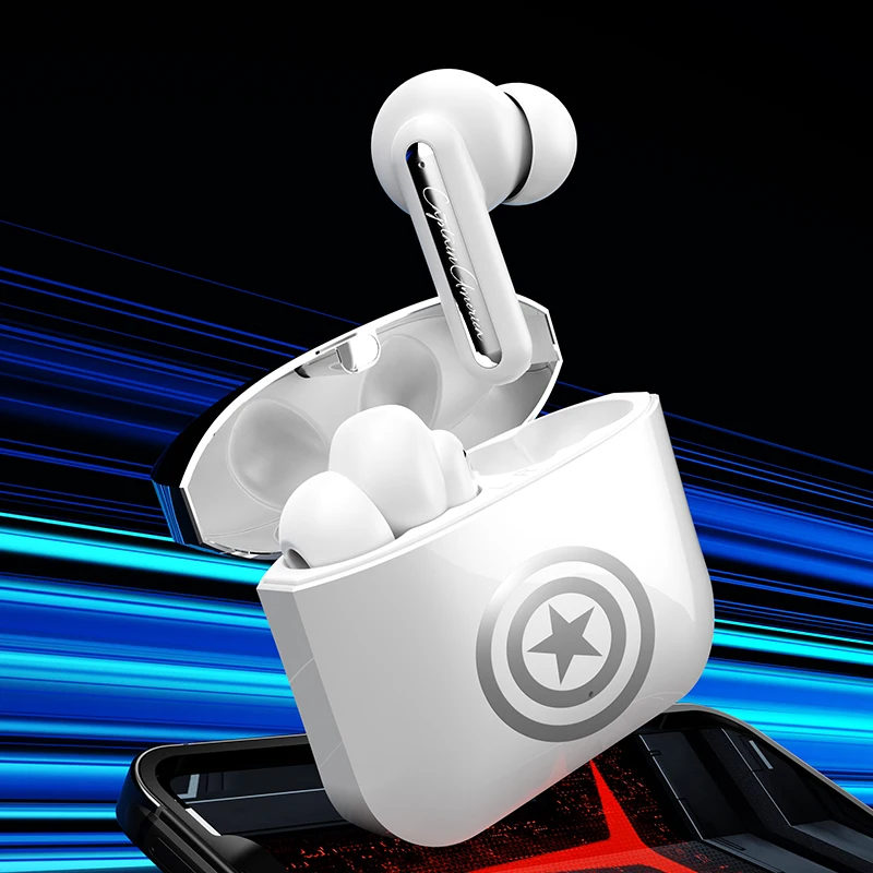 

Disney Marvel TWS Wireless Bluetooth 5.4 Headset Noise Reduction Wireless Headset Hifi Stereo Earbuds for Xiaomi Android iPhone