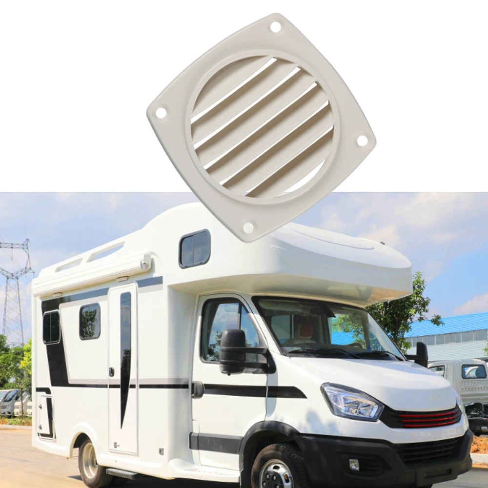 RV Air Vent Louver Vent Professional Bathroom Office Ventilation Outlet Grille Louver For Boat Marine Yacht Exhaust Fan