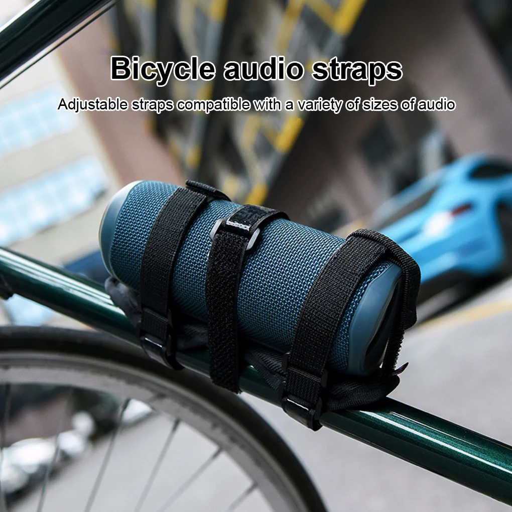 Bike Water Bottle Holder MTB Quick Release Bluetooth-compatible Speaker Kettle Fixing Mount Strap Detachable Accessories