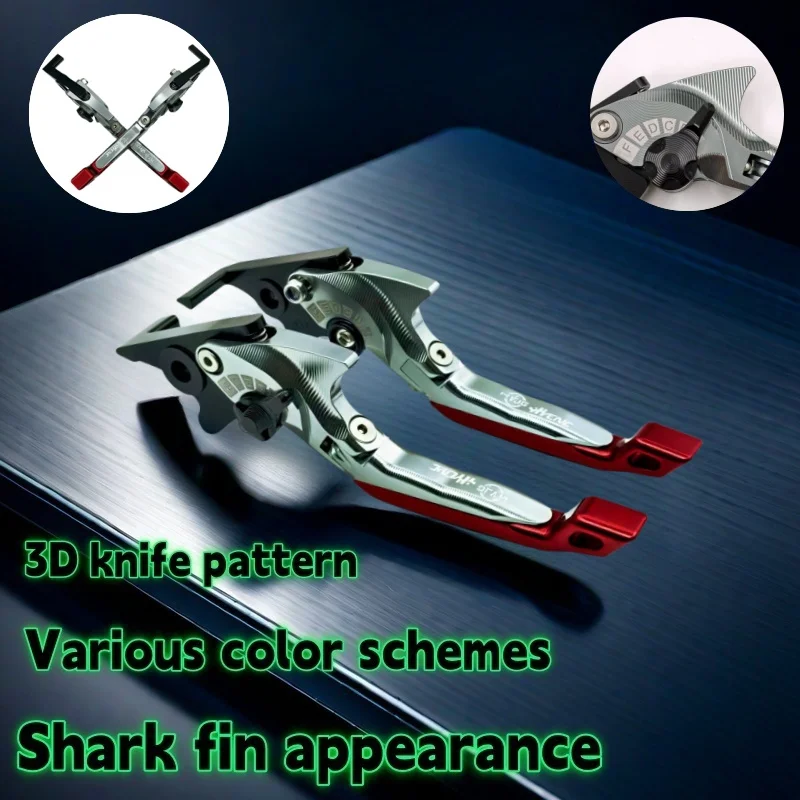 

For SUZUKI GSF650 BANDIT 2005-2006 GS500 1989-2008 Motorcycle Parts 3D Brake Lever Set Foldable Adjustable Handle Levers