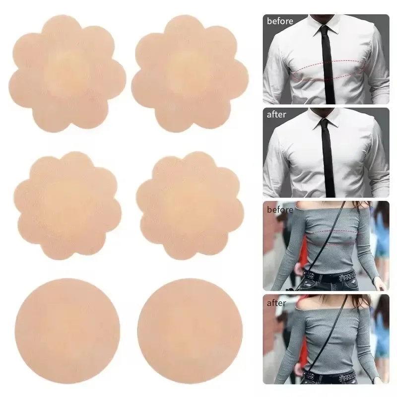 10/100pcs Women Nipple Cover Self Adhesive Lift Up Breast Petals Lady Invisible Bra Sticky Chest Nipple Shield Pad Bra Accessory