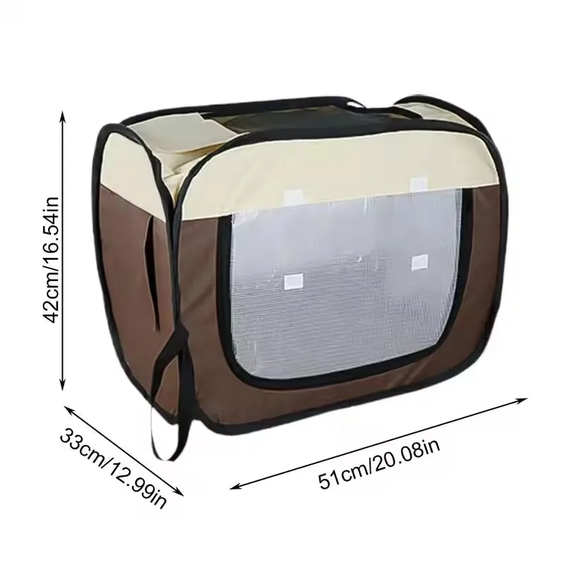 Pet drying oven collapsible simple tent type drying oven drying bag blow dry cover anti-flying hair suitable for cats and dogs
