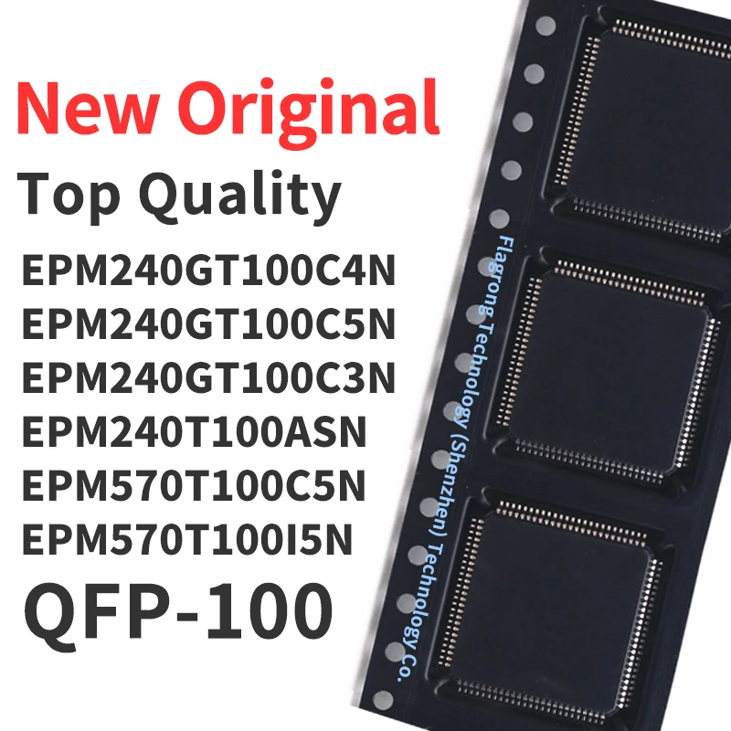 

1 Piece EPM240GT100C4N EPM240GT100C5N EPM240GT100C3N EPM240T100ASN EPM570T100C5N EPM570T100I5N QFP-100 Chip IC New Original