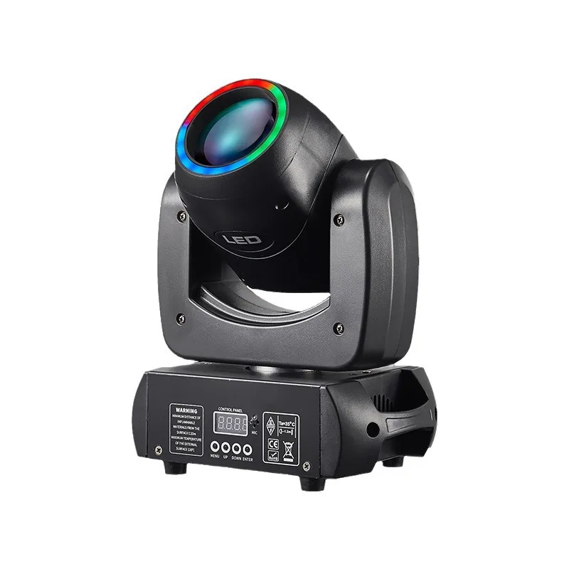 

LED100W120W150W small steel cannon, colorful pattern beam of light moving head light with aperture bar wedding light
