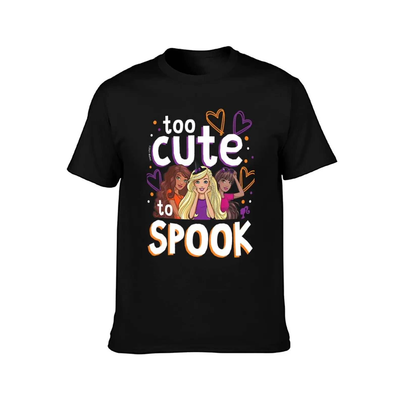 Barbie - Halloween - Too Cute To Spook New T-Shirt vintage anime shirt anime tshirt mens t shirts top quality